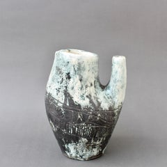 Brocca francese d'epoca in ceramica di Jacques Blin, anni '50 circa