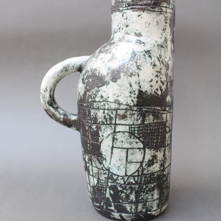 Vintage French Ceramic Pitcher by Jacques Blin, circa 1960s For Sale 2