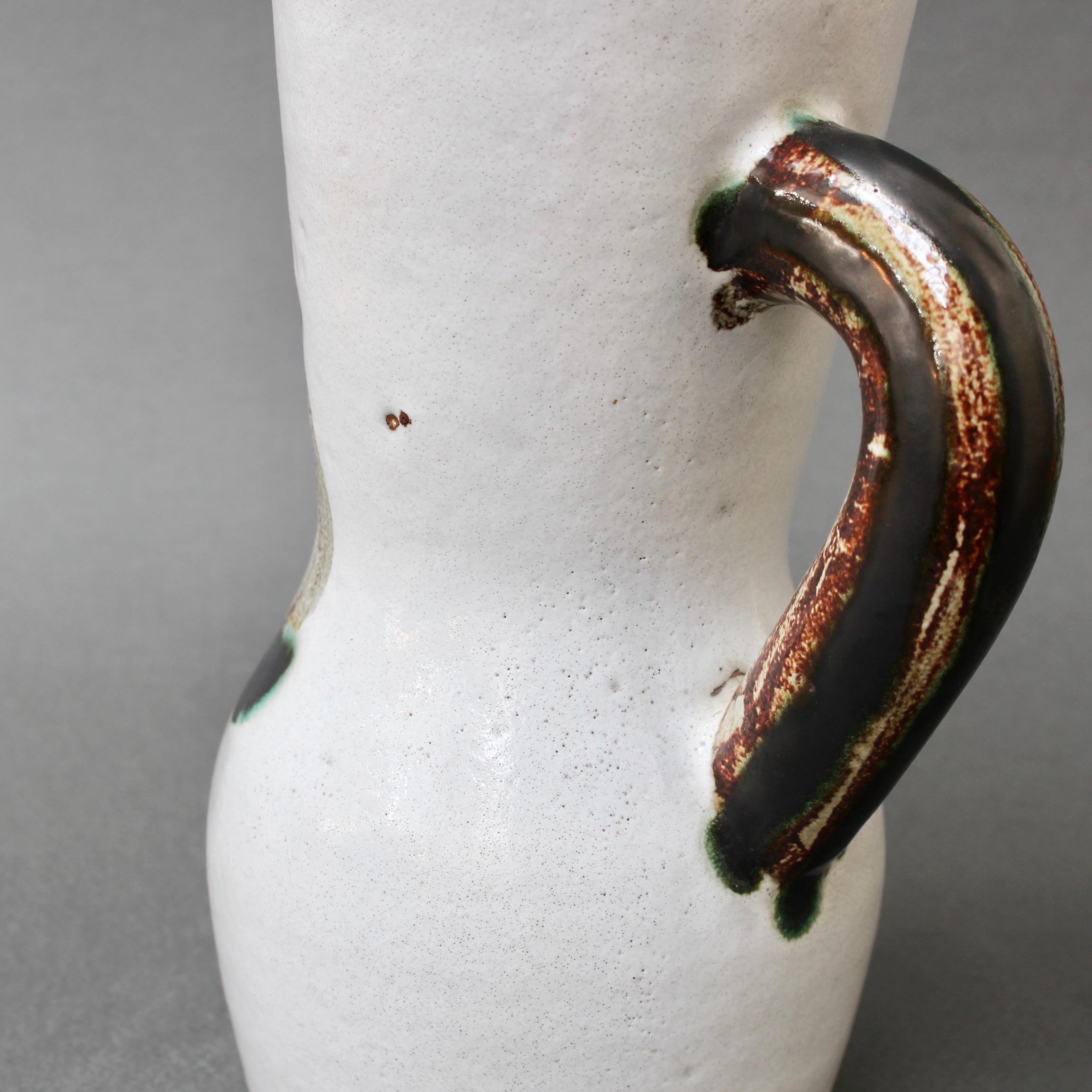 Vintage French Ceramic Pitcher by Le Grand Chêne, circa 1950s 8