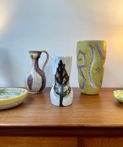 Französischer Keramikkrug von Le Grand Chêne, ca. 1950er Jahre