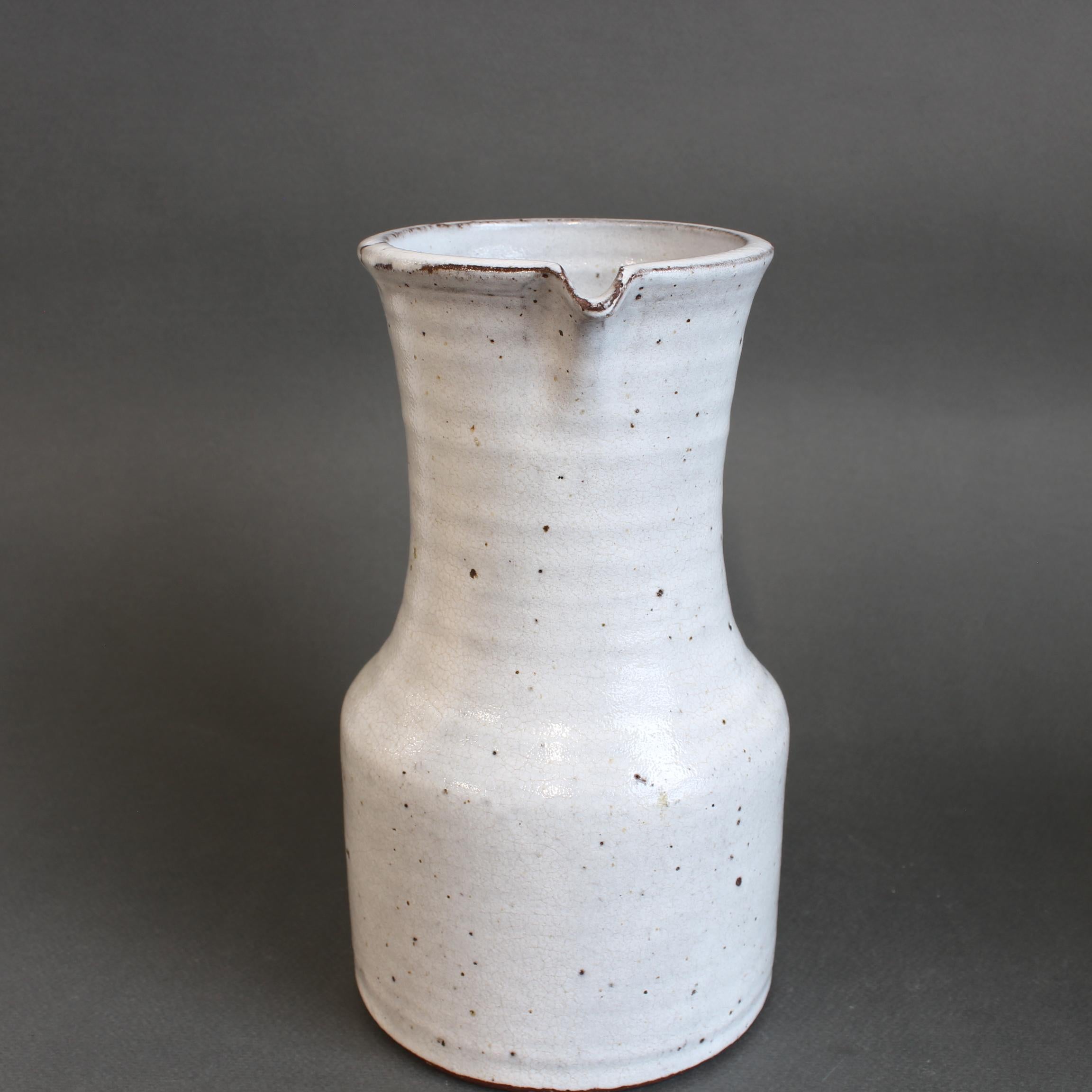 Jarra de cerámica francesa vintage de Pierlot Cerámico en venta