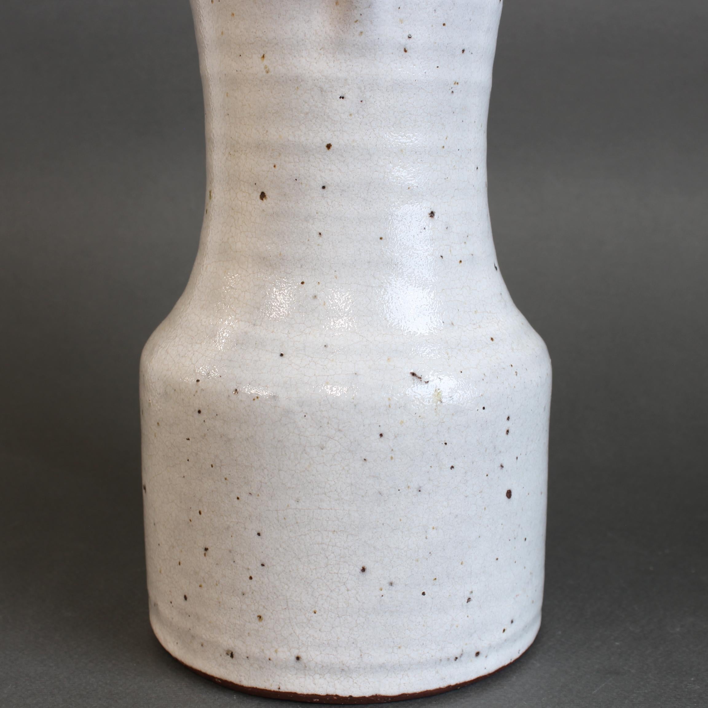 Jarra de cerámica francesa vintage de Pierlot en venta 1