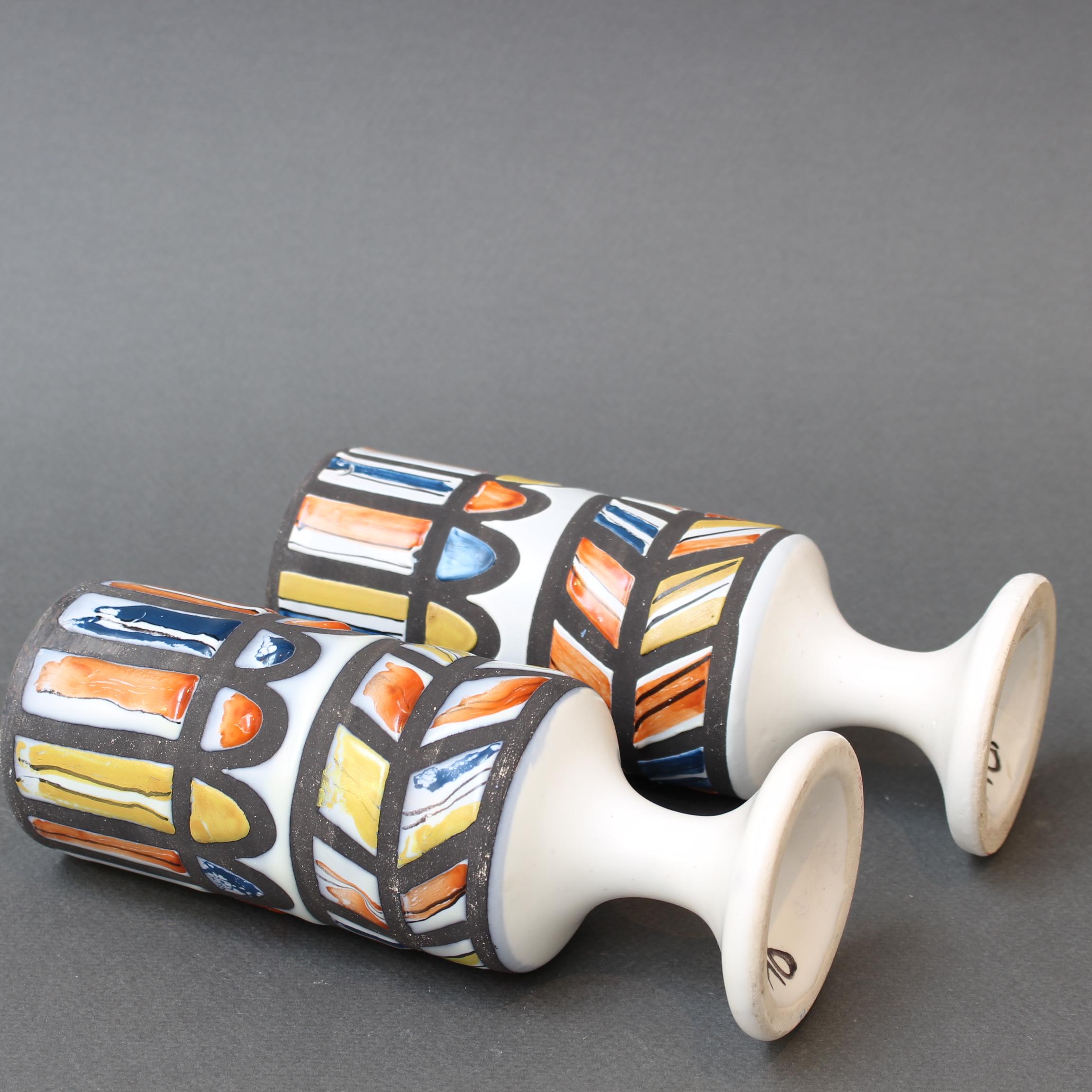 Französische Keramikgefäße von Roger Capron (ca. 1960er Jahre) im Angebot 14