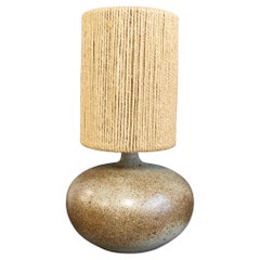 Französische Vintage-Keramik-Tischlampe (ca. 1970er Jahre)