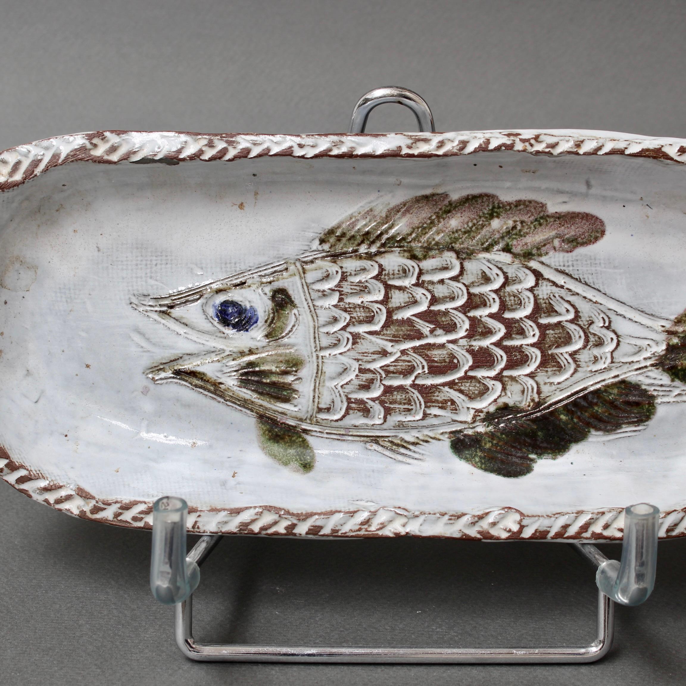 Vintage French Ceramic Tray by Albert Thiry 'circa 1970s' For Sale 4