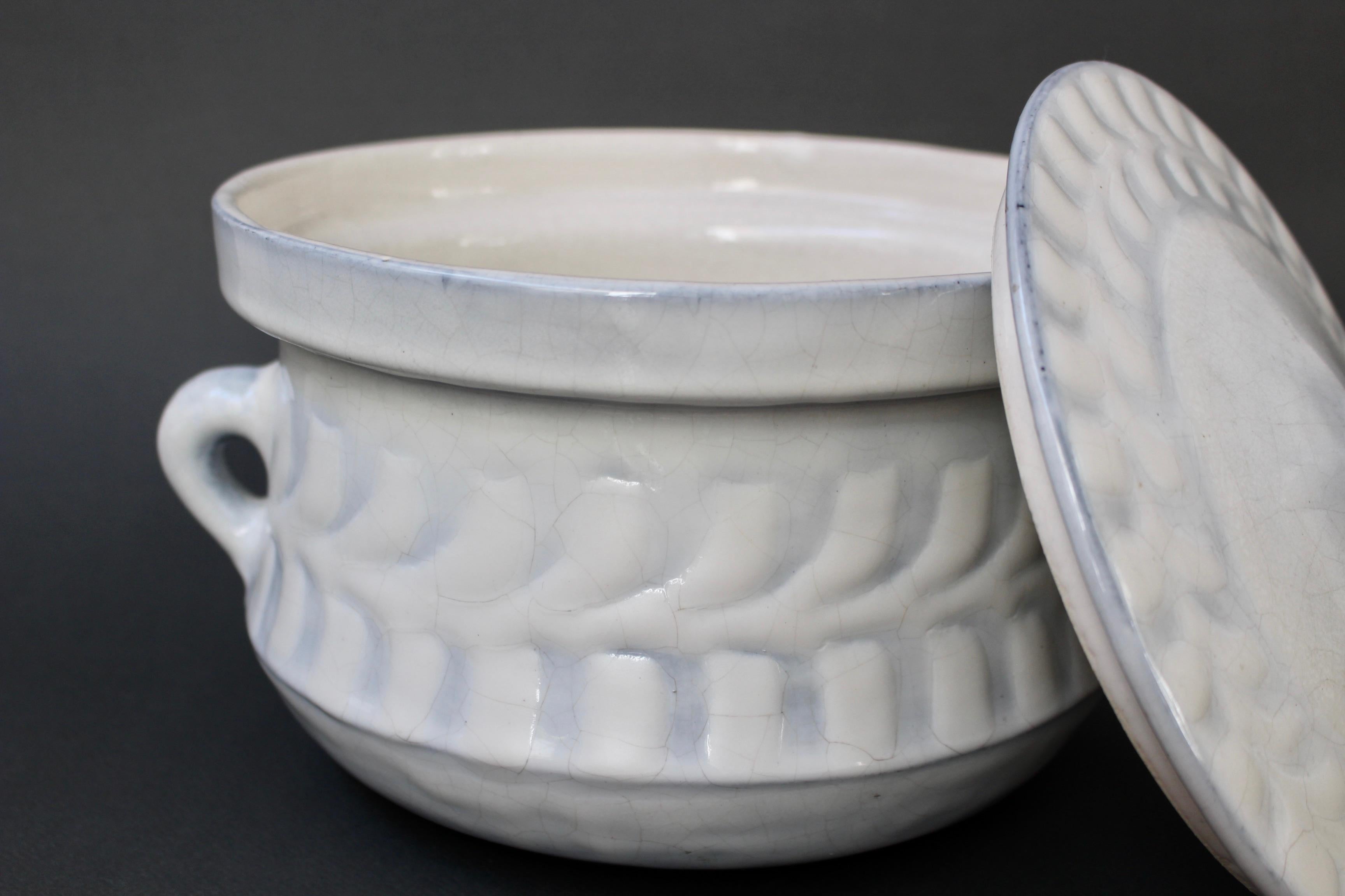 Vintage French Ceramic Tureen by Roger Capron 'circa 1960s' In Good Condition In London, GB