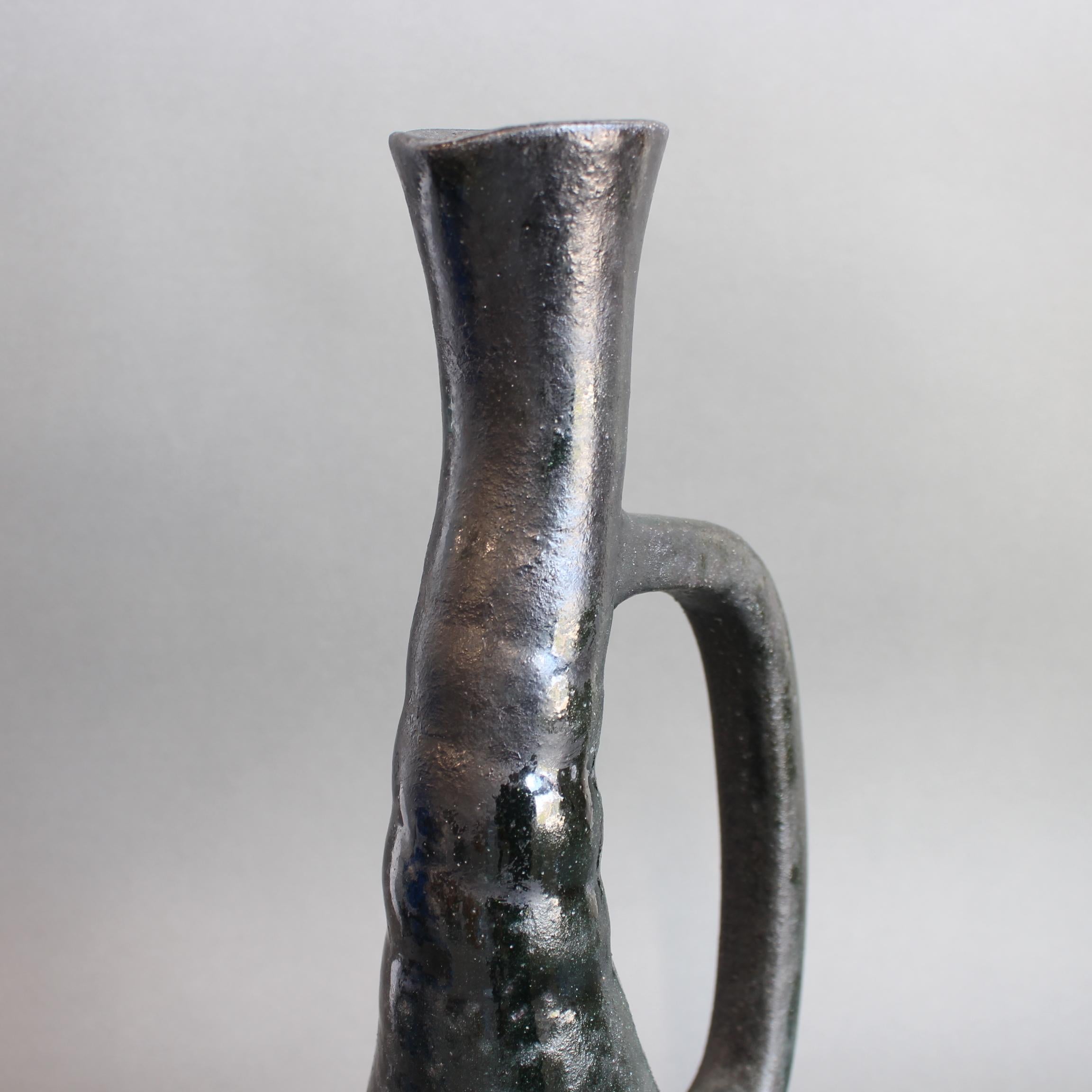 Vintage French Ceramic Vase by Accolay (circa 1960s) For Sale 12
