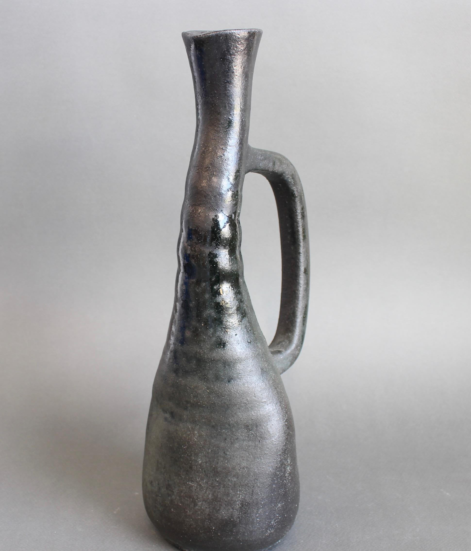 Vintage French Ceramic Vase by Accolay (circa 1960s) For Sale 2