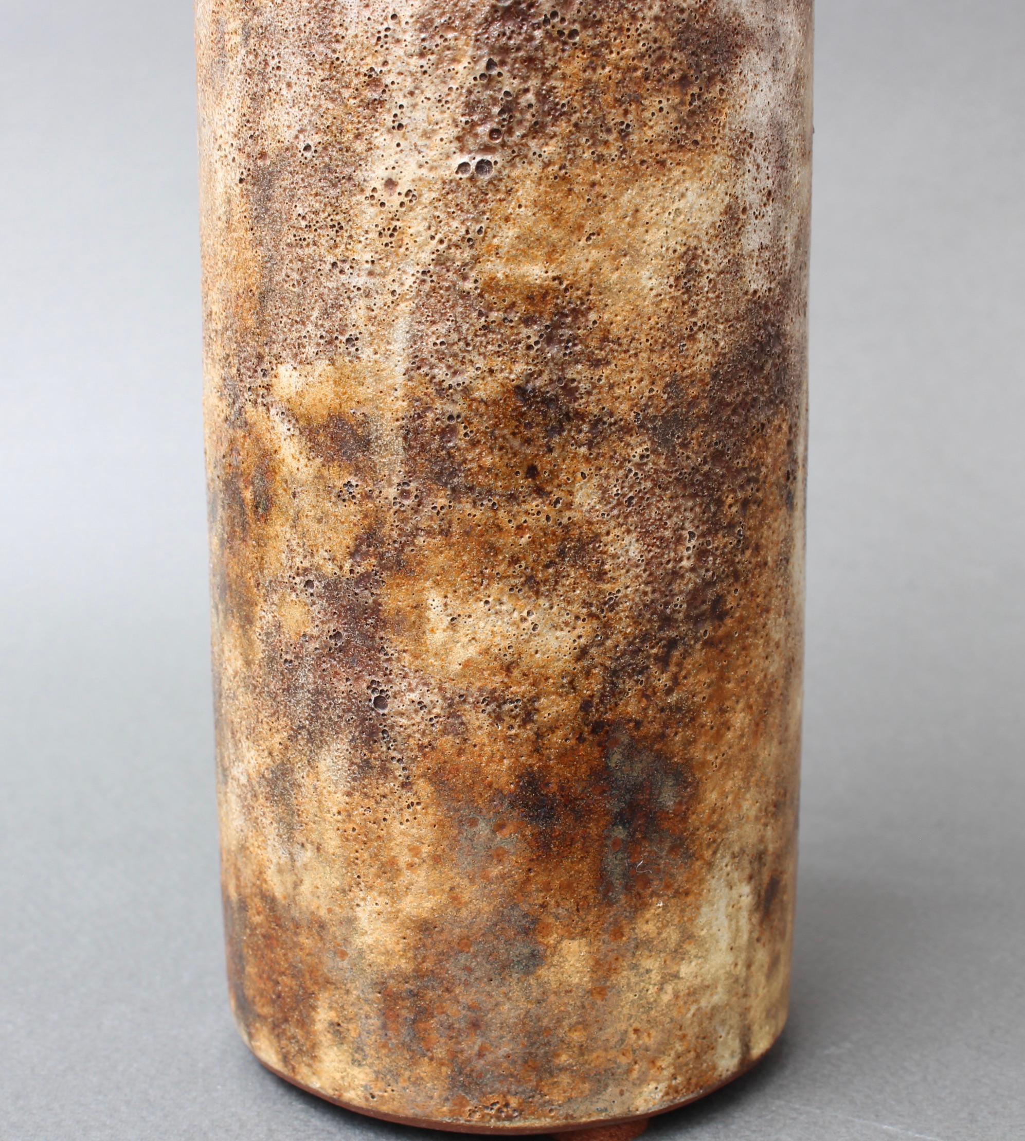 Vintage French Ceramic Vase by Alexandre Kostanda, circa 1960s For Sale 5