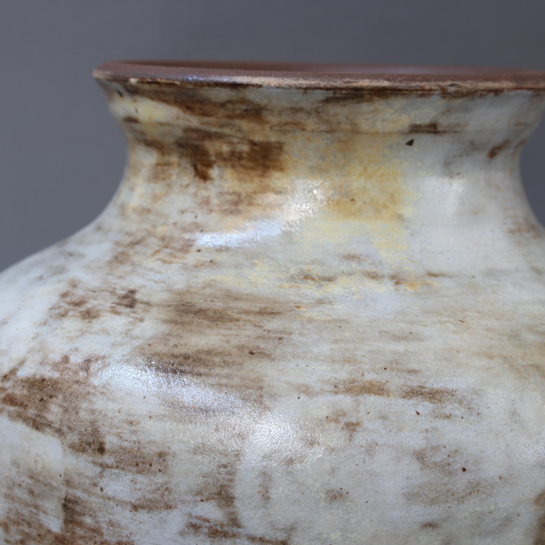 Vintage French Ceramic Vase by Alexandre Kostanda 'circa 1960s' For Sale 5