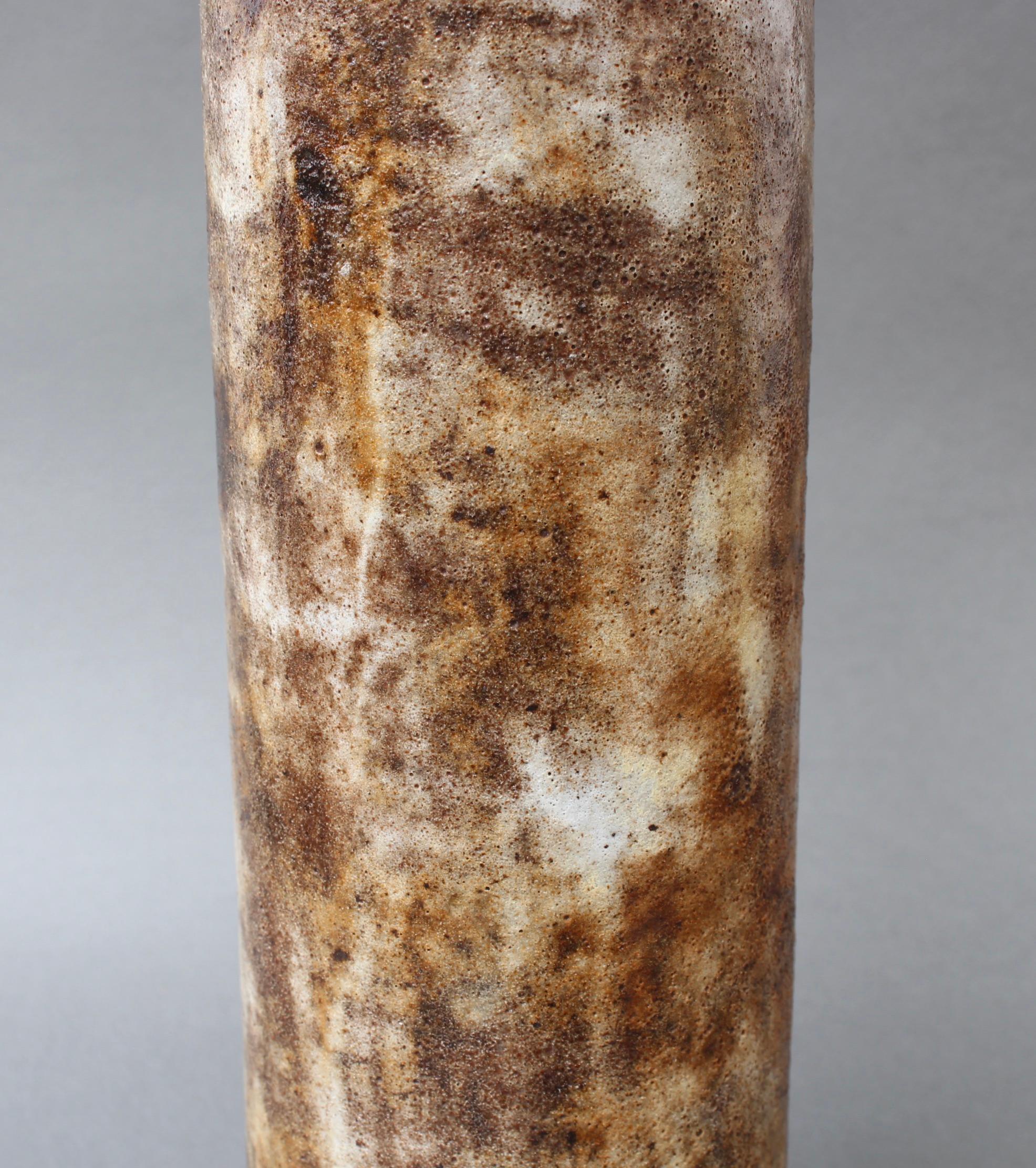 Vintage French Ceramic Vase by Alexandre Kostanda, circa 1960s For Sale 9