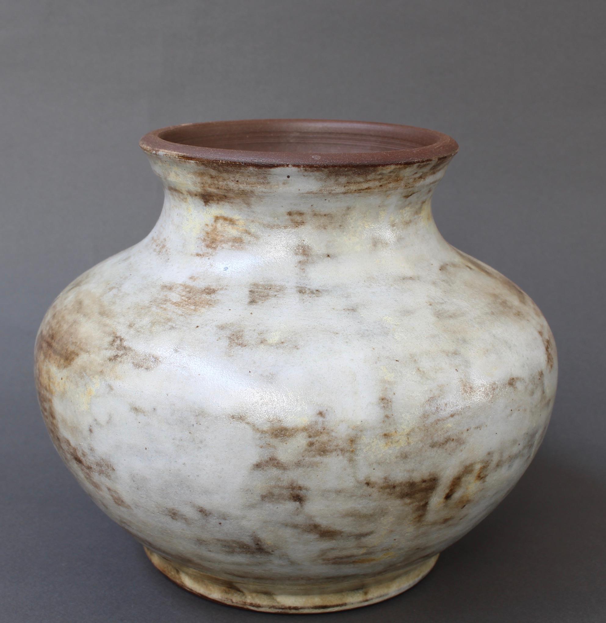 Vintage French Ceramic Vase by Alexandre Kostanda 'circa 1960s' In Good Condition For Sale In London, GB