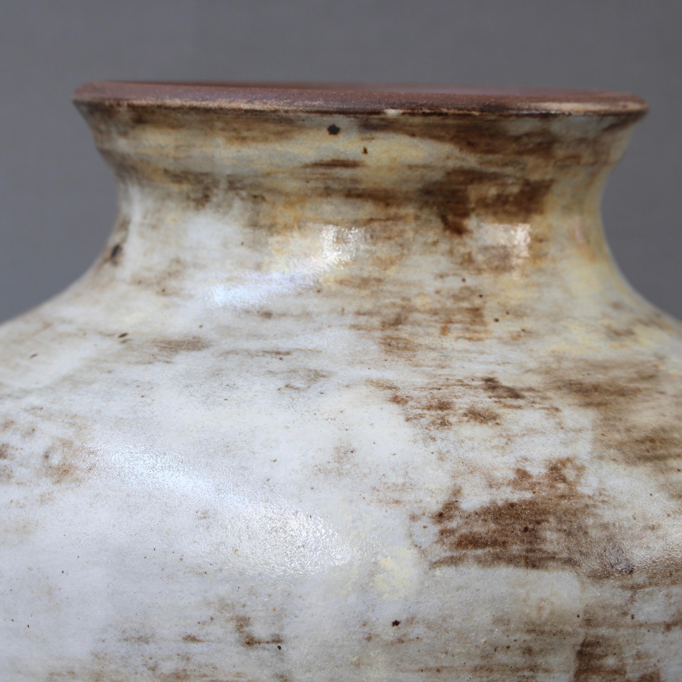 Vintage French Ceramic Vase by Alexandre Kostanda 'circa 1960s' For Sale 4