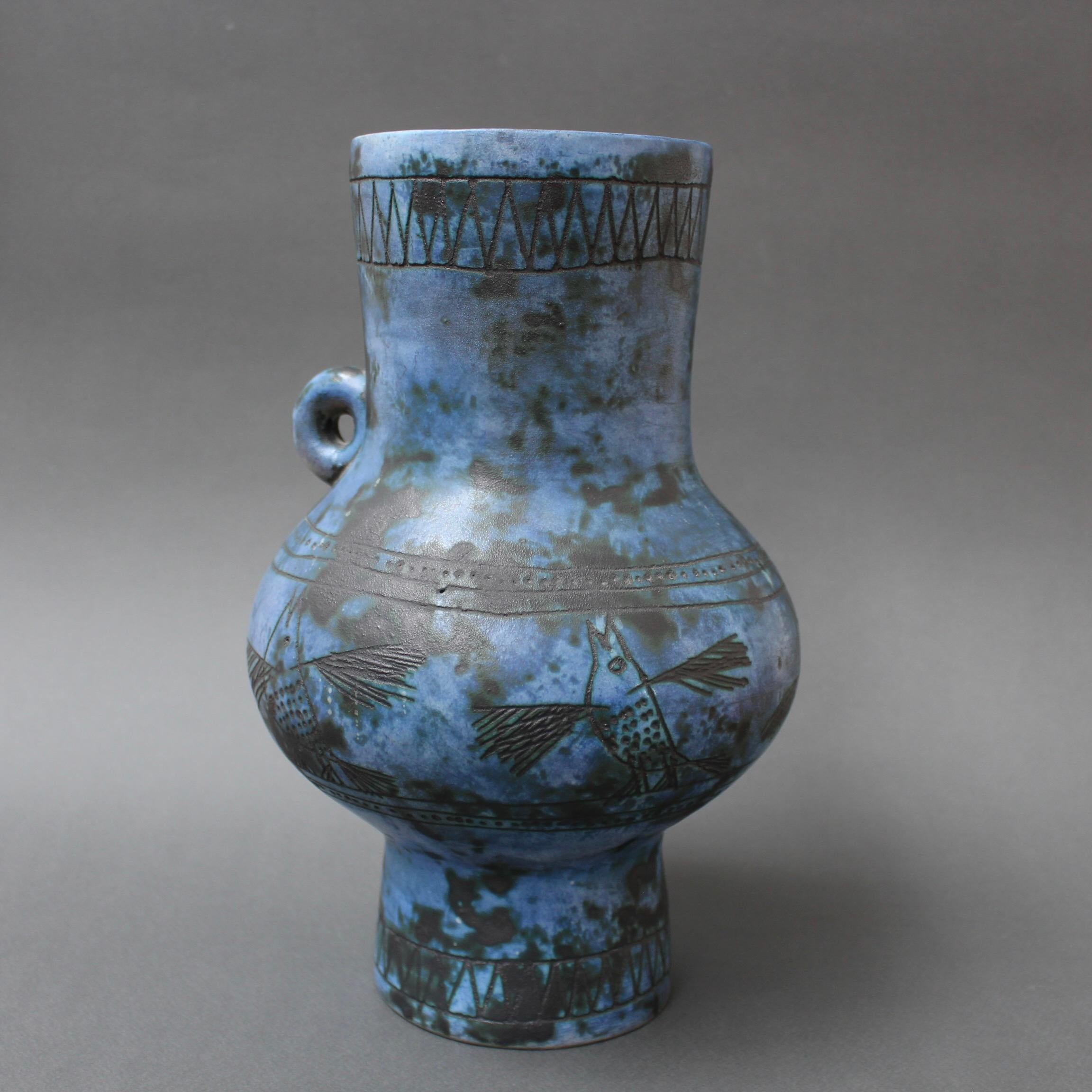 Vintage French Ceramic Vase by Jacques Blin, 'circa 1950s' For Sale 2