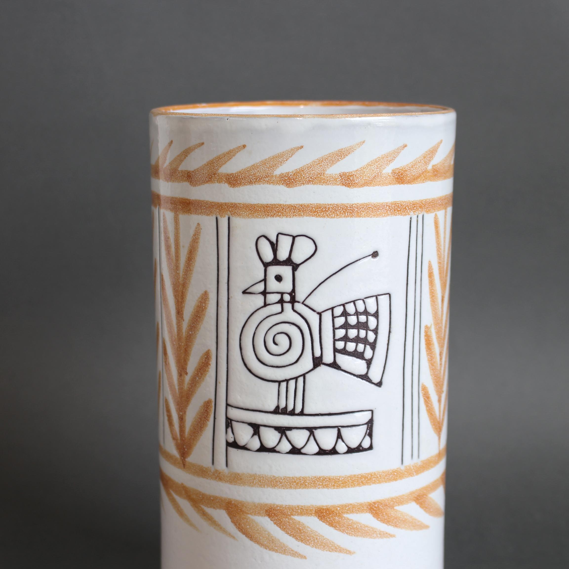 Vaso francese d'epoca in ceramica di Michel Barbier (circa anni '60) in vendita 1