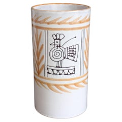Vintage French Ceramic Vase by Michel Barbier (circa 1960s)