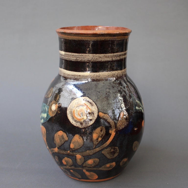 Vintage French Ceramic Vase by Primavera, 'circa 1940s' In Good Condition For Sale In London, GB
