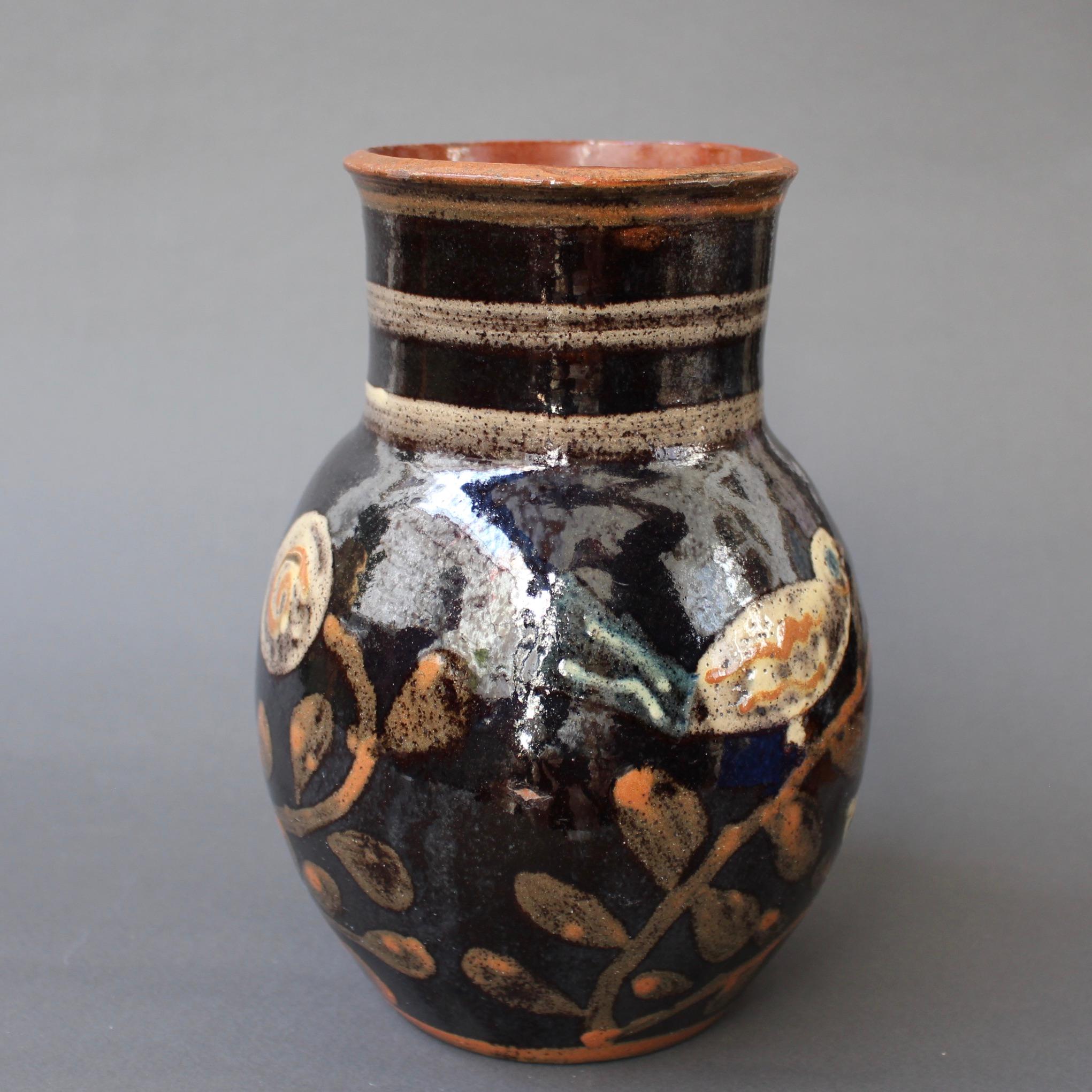 Mid-20th Century Vintage French Ceramic Vase by Primavera, 'circa 1940s'