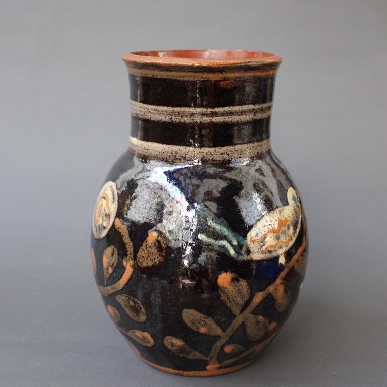 Mid-20th Century Vintage French Ceramic Vase by Primavera, 'circa 1940s' For Sale