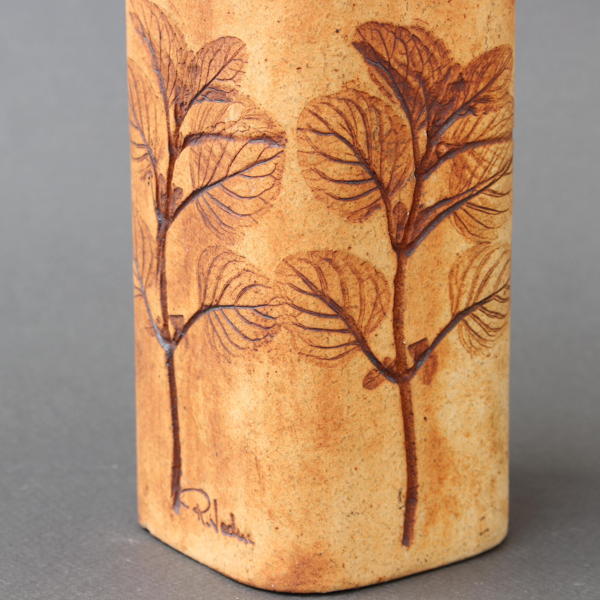 Vintage French Ceramic Vase by Raymonde Leduc 'circa 1970s', Small For Sale 3