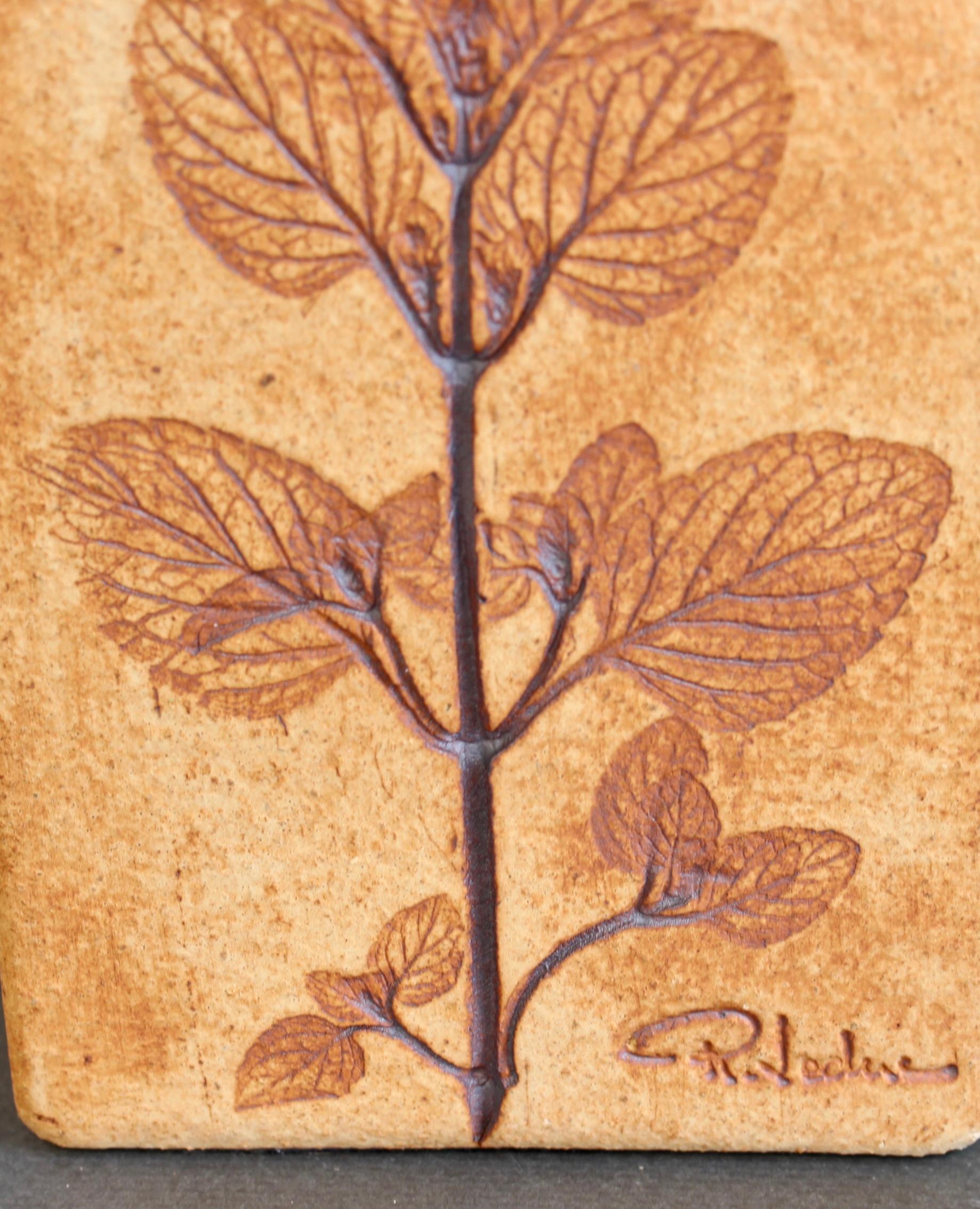 Vaso francese d'epoca in ceramica di Raymonde Leduc in vendita 2