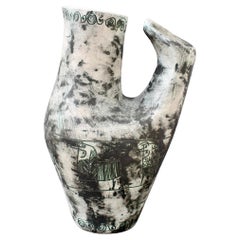 Retro French Ceramic Zoomorphic Pitcher by Jacques Blin 'circa 1950s'