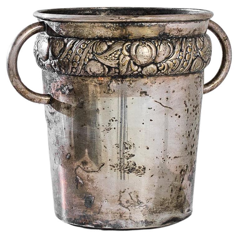 Bronze Champagne Bucket on Stand at 1stDibs