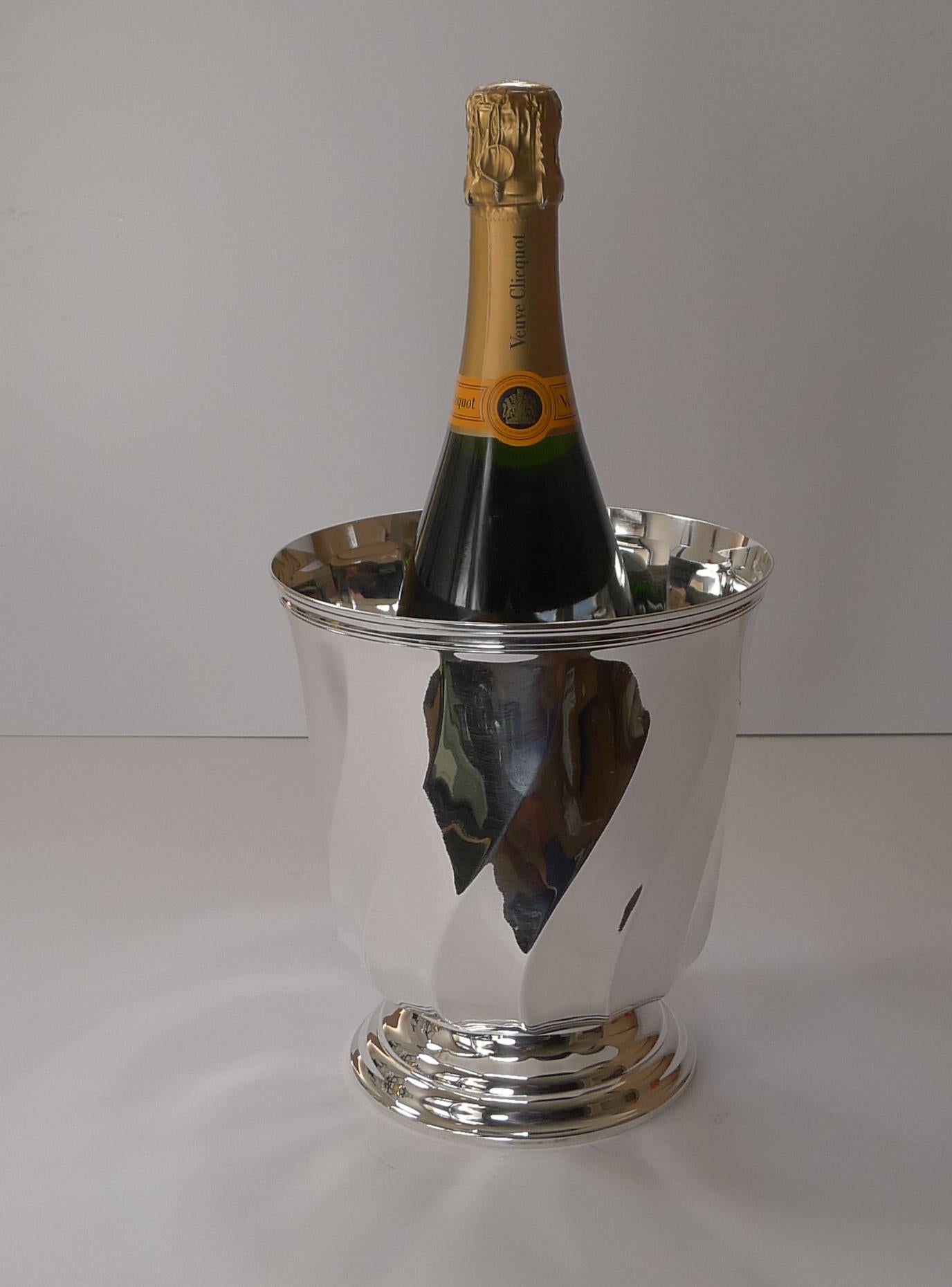 Vintage French Champagne Bucket / Wine Cooler by Christofle, Paris 2