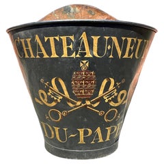 Vintage French Châteauneuf-du-Pape Grape Hod