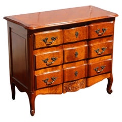 Used French Cherry Wood Drawer Cabinet-Chest of Drawers-Style Louis XV-70s