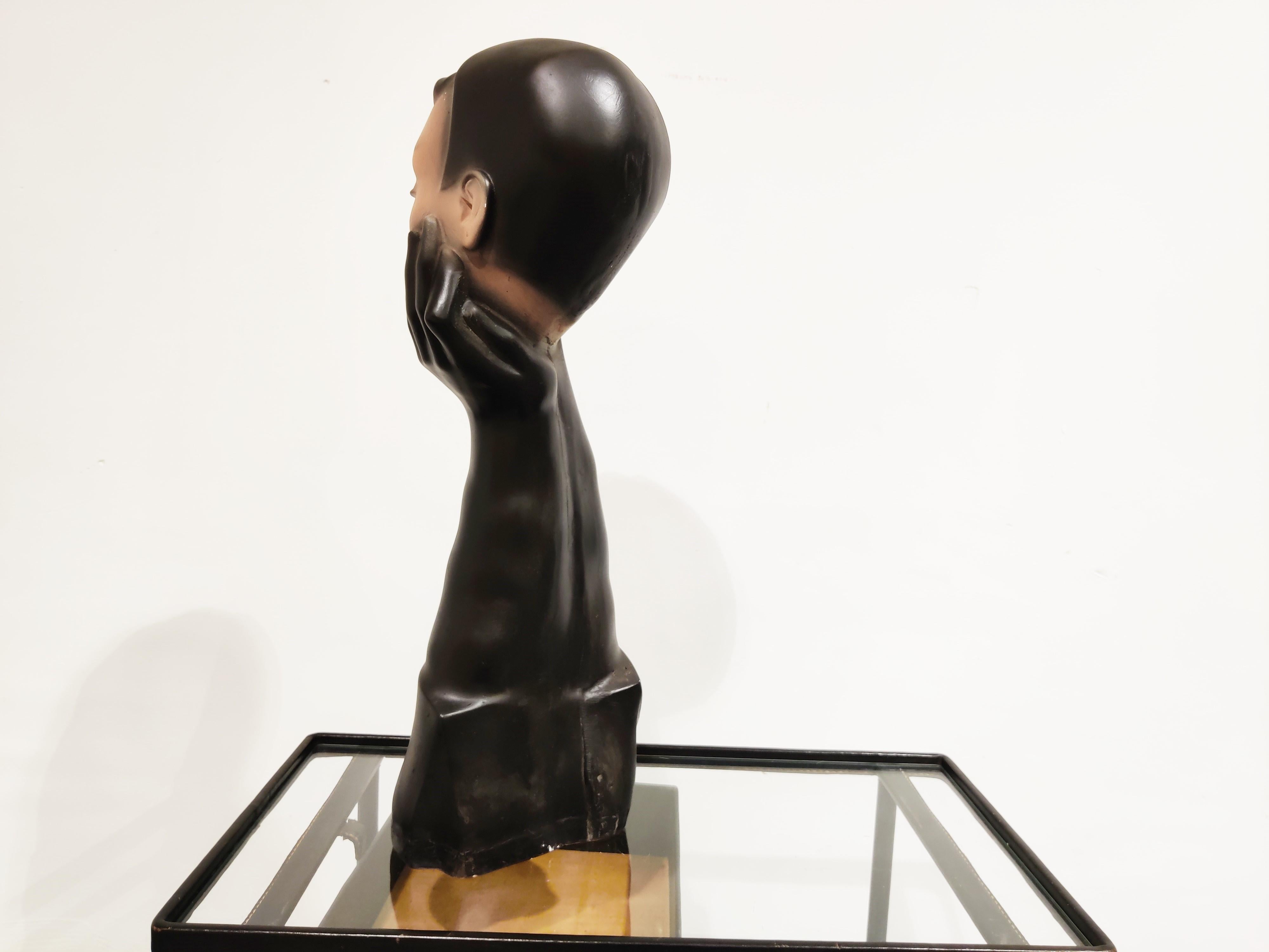 Estatua publicitaria francesa vintage de Christian Dior, años 60 en Bueno estado para la venta en Leuven, Vlaams Gewest