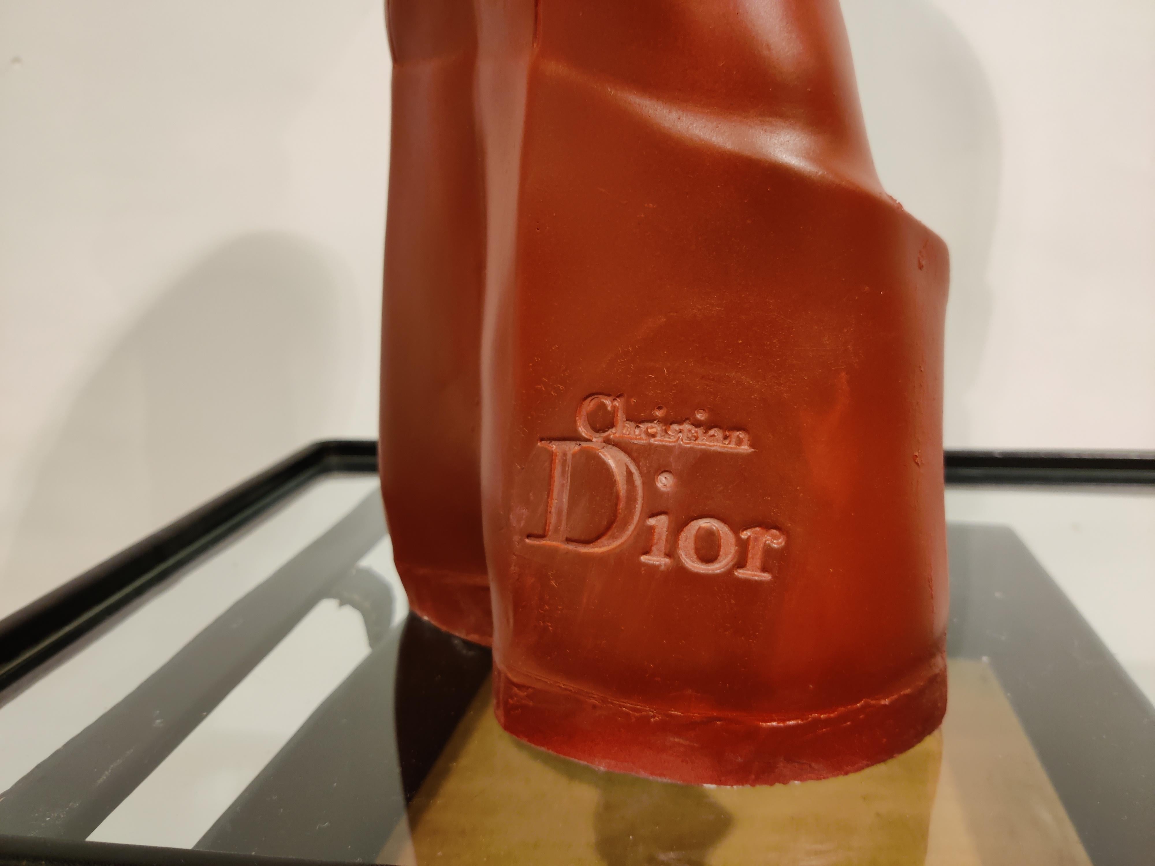 Mid-20th Century Vintage French Christian Dior Advertising Statue, 1960s For Sale