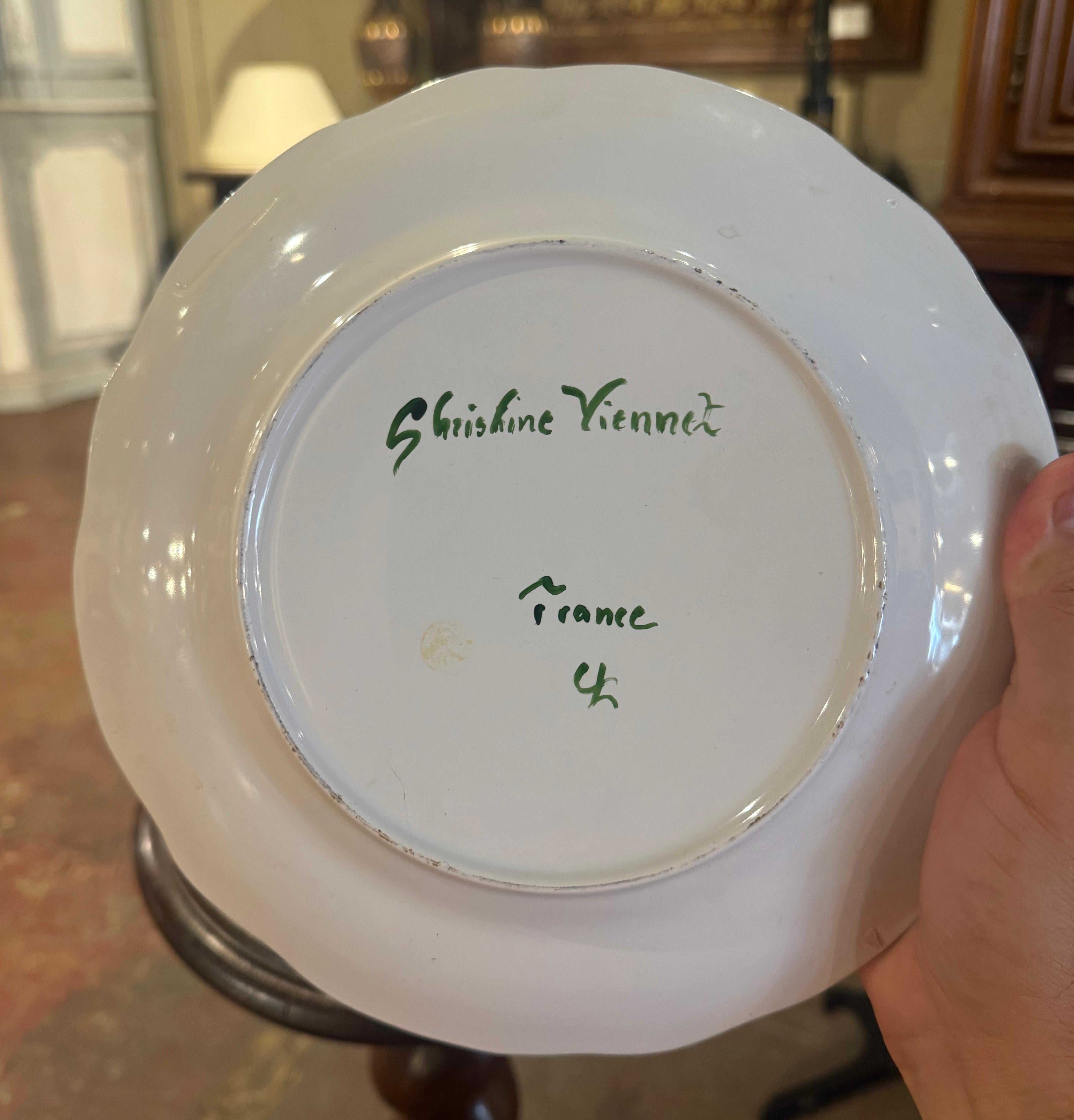 Vintage Französisch Christine Viennet Hand Crafted 