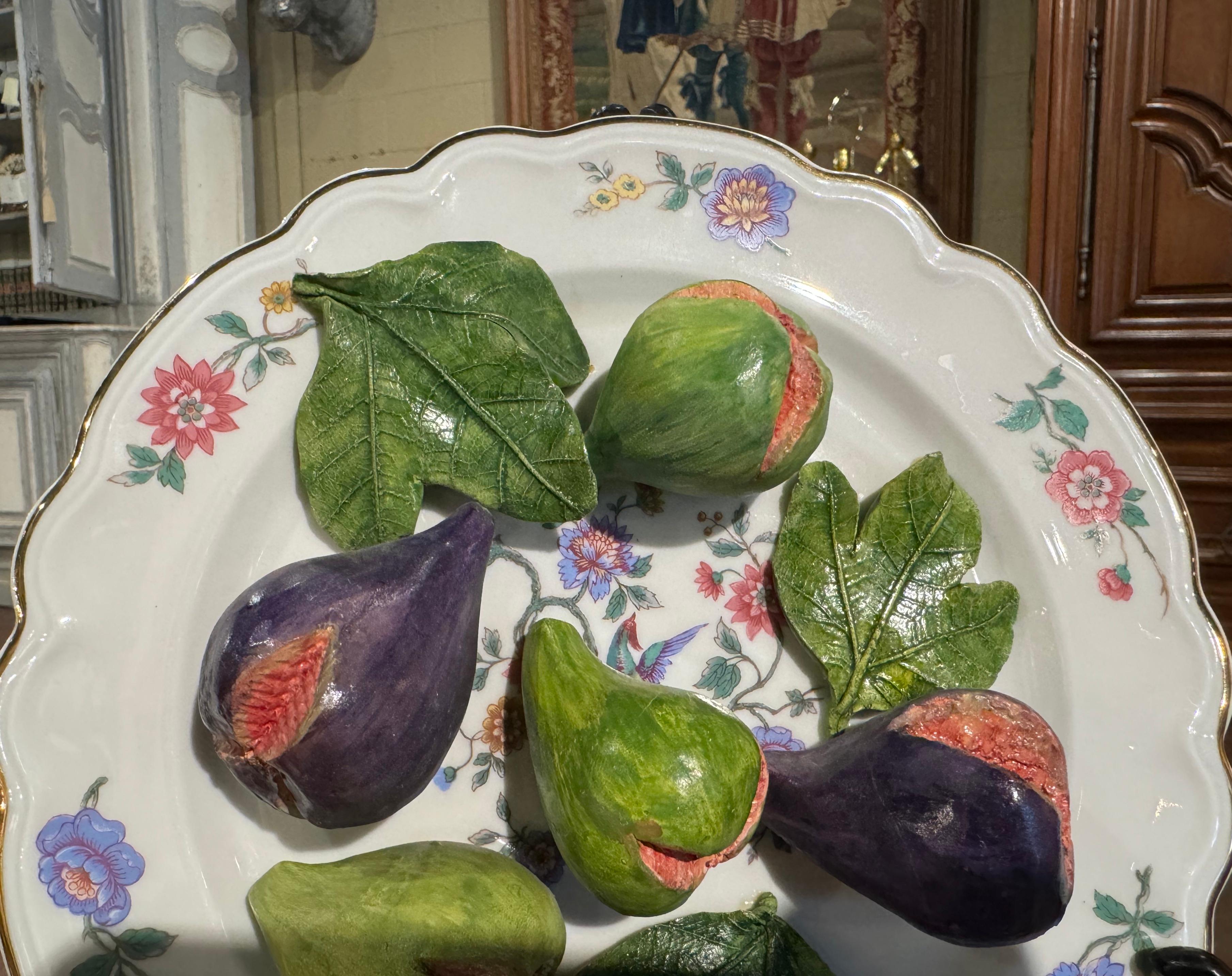Plato de arte frutal 