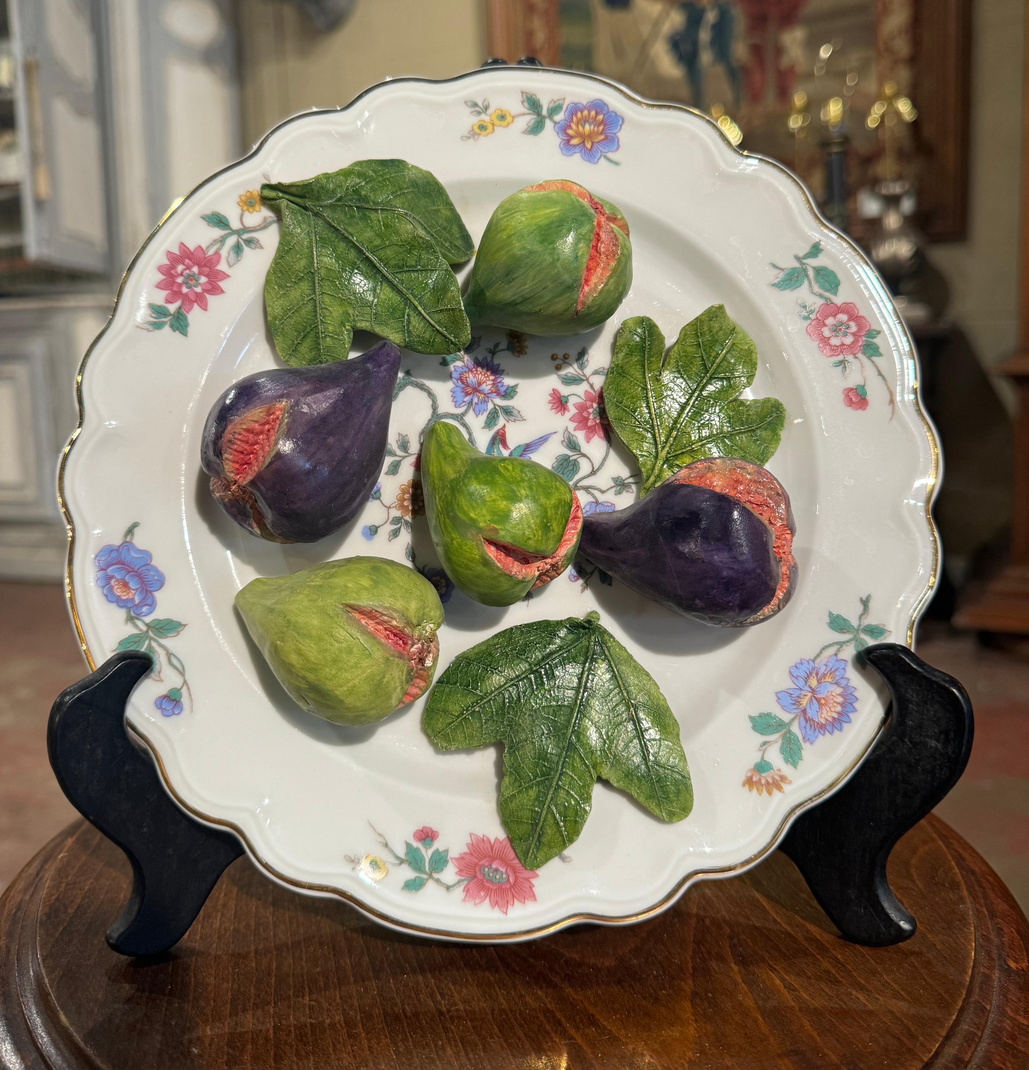 Plato de arte frutal 