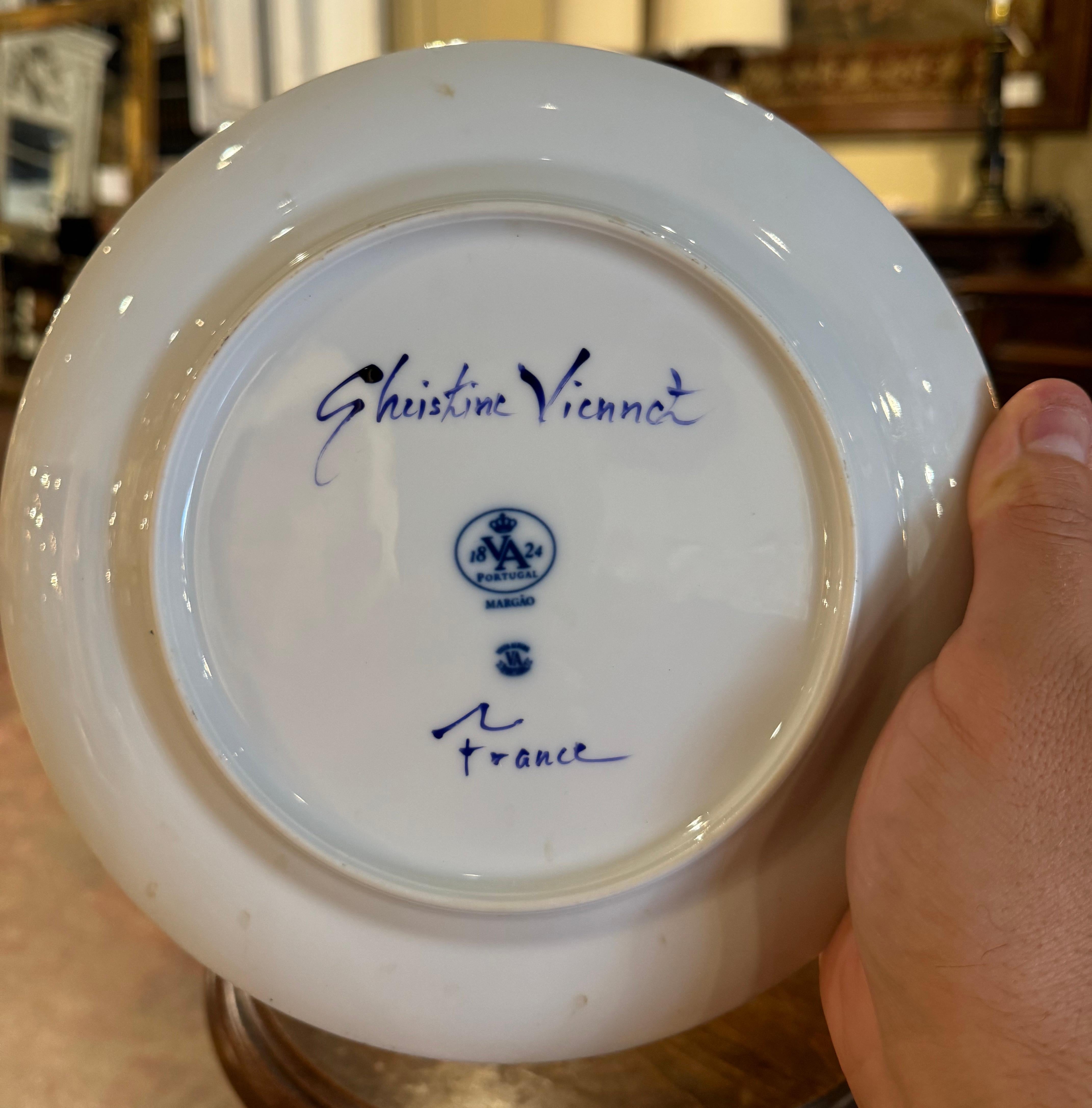 20th Century Vintage French Christine Viennet Hand Crafted 