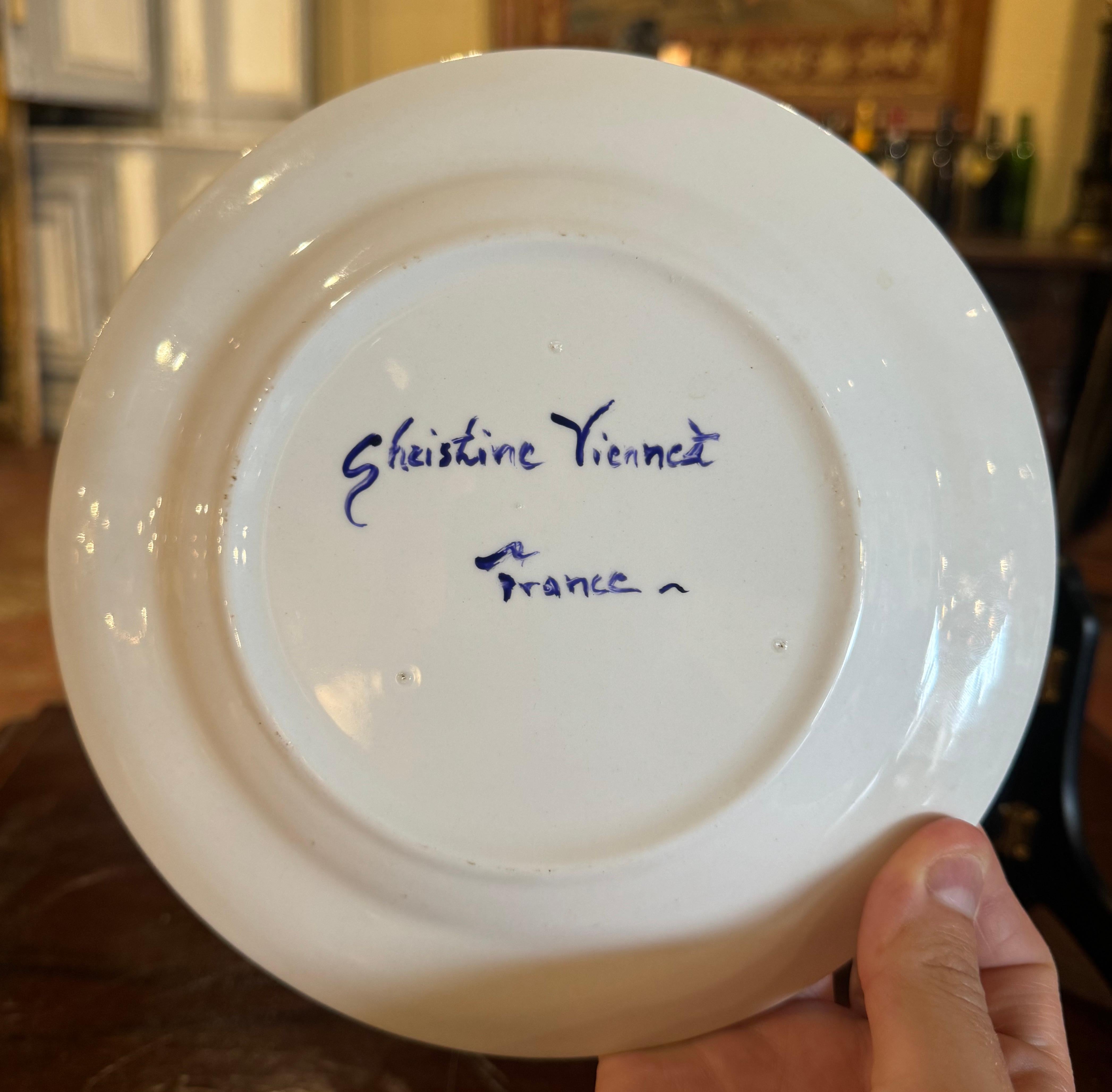 Vintage French Christine Viennet Hand Crafted 