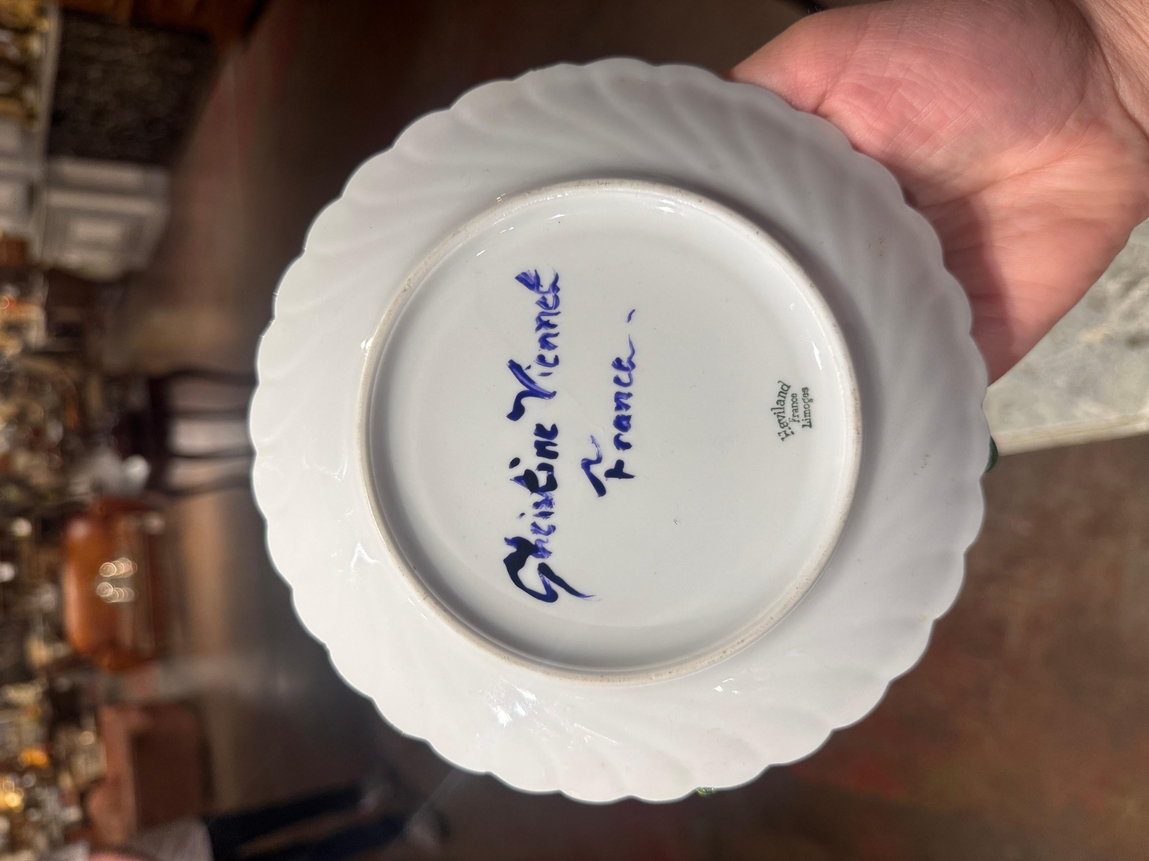 Vintage Französisch Christine Viennet Hand Crafted 