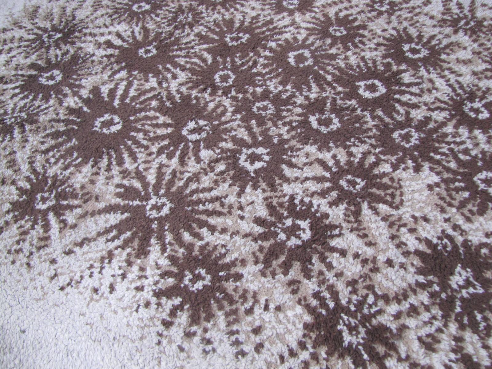 Bobyrug's Vintage French Cogolin Hand Knotted Modern Rug im Zustand „Gut“ im Angebot in Saint Ouen, FR