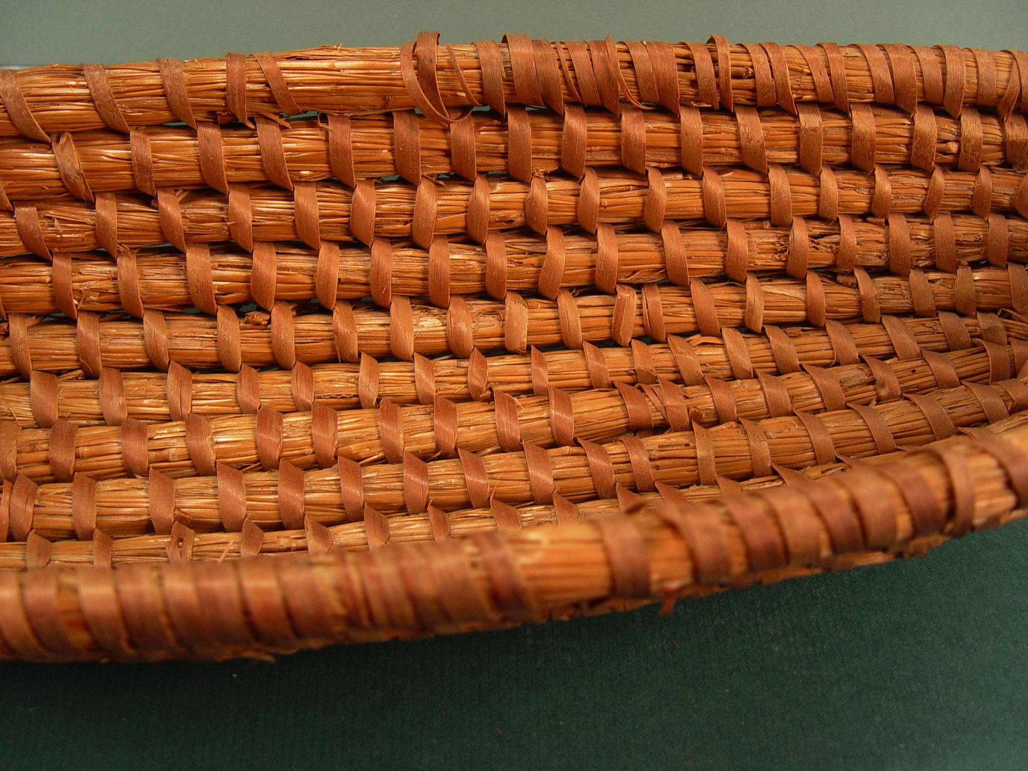 20th Century Vintage French Coiled Bread Basket