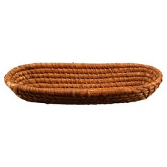 Vintage French Coiled Bread Basket