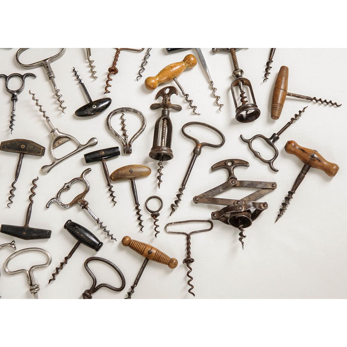 Vintage French Collection of Corkscrews In Good Condition In Baton Rouge, LA