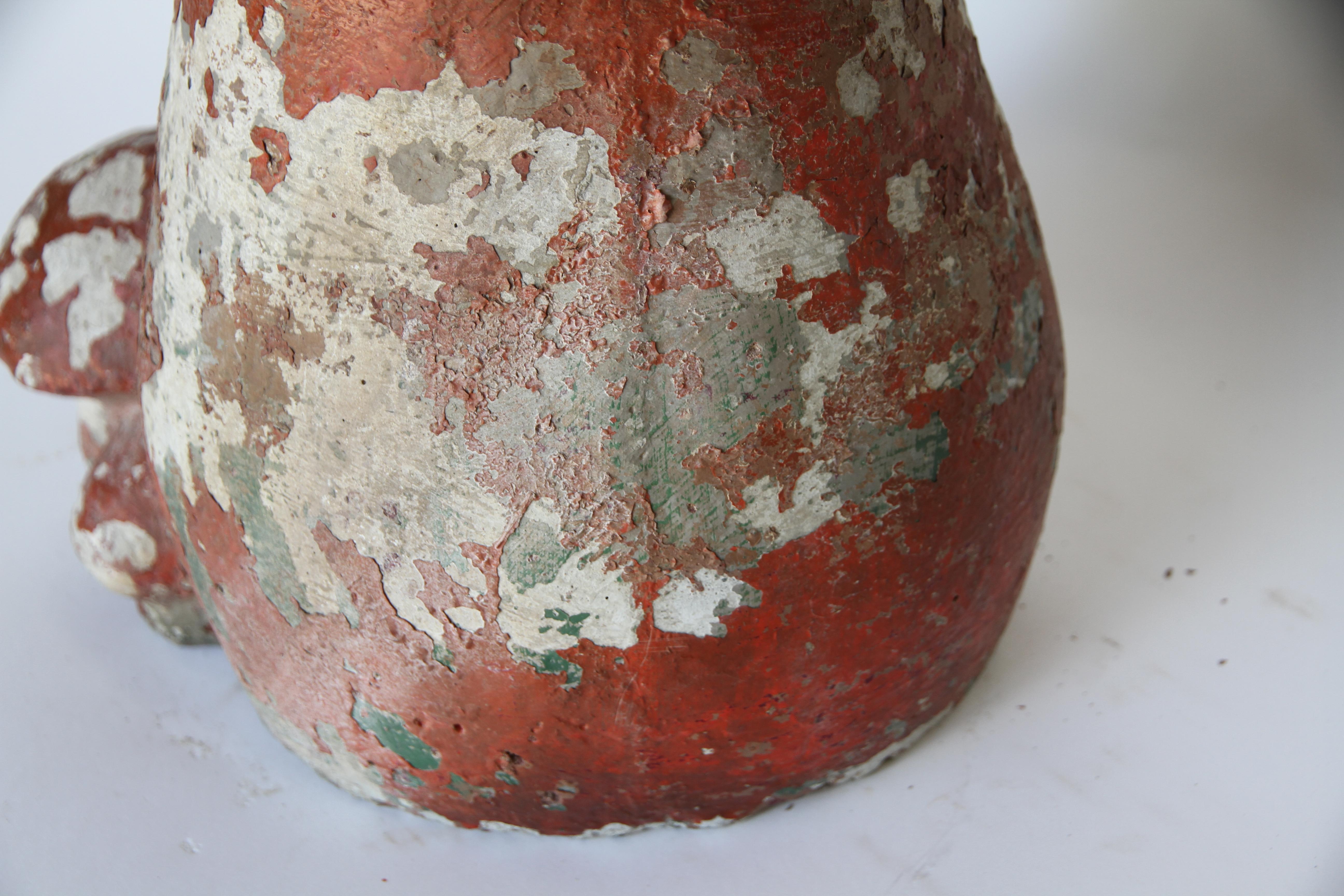 20th Century Vintage French Concrete Mushroom