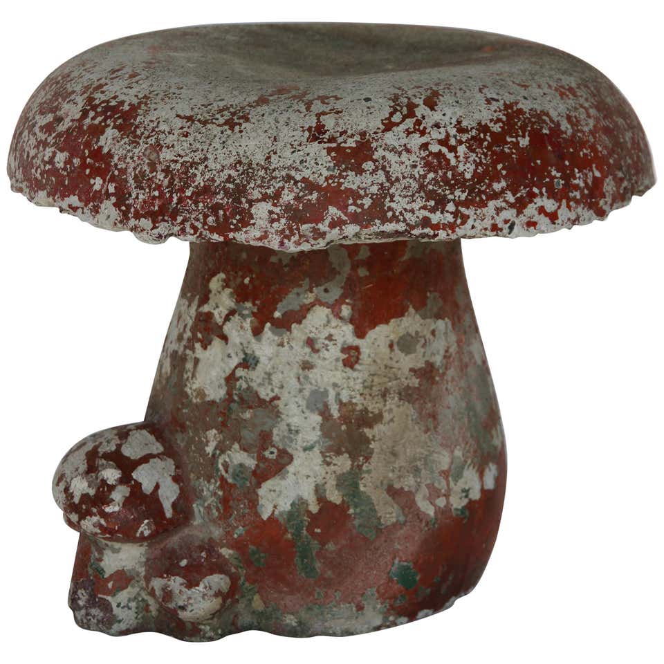 Stone Mushrooms - 60 For Sale on 1stdibs