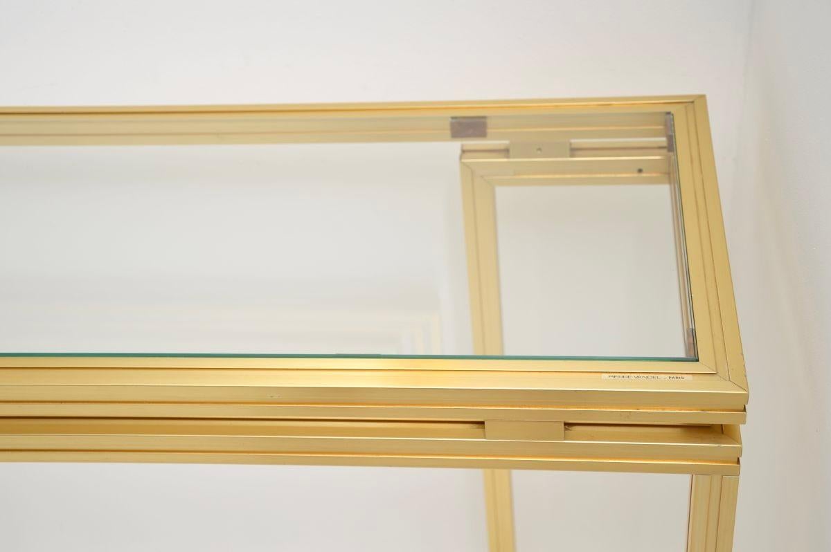 Vintage French Console Table and Mirror by Pierre Vandel 3