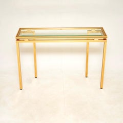 Vintage French Console Table by Pierre Vandel