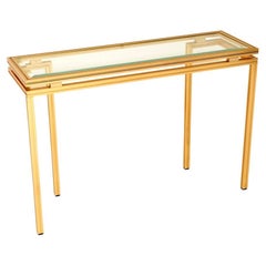 Vintage French Console Table by Pierre Vandel