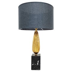 Lampe de bureau française vintage en corne, années 1970