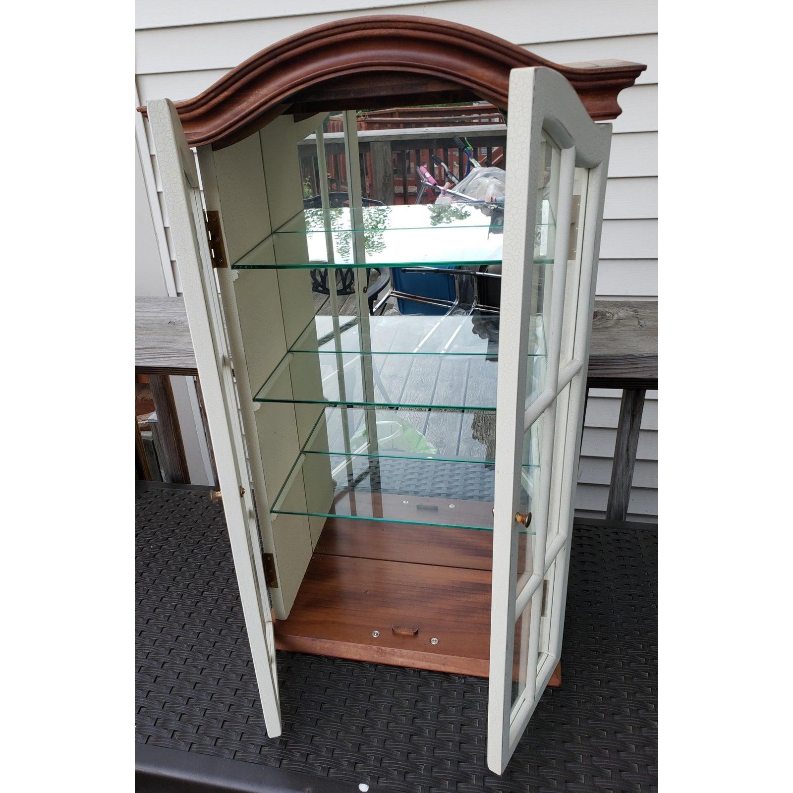 arched storage cabinet