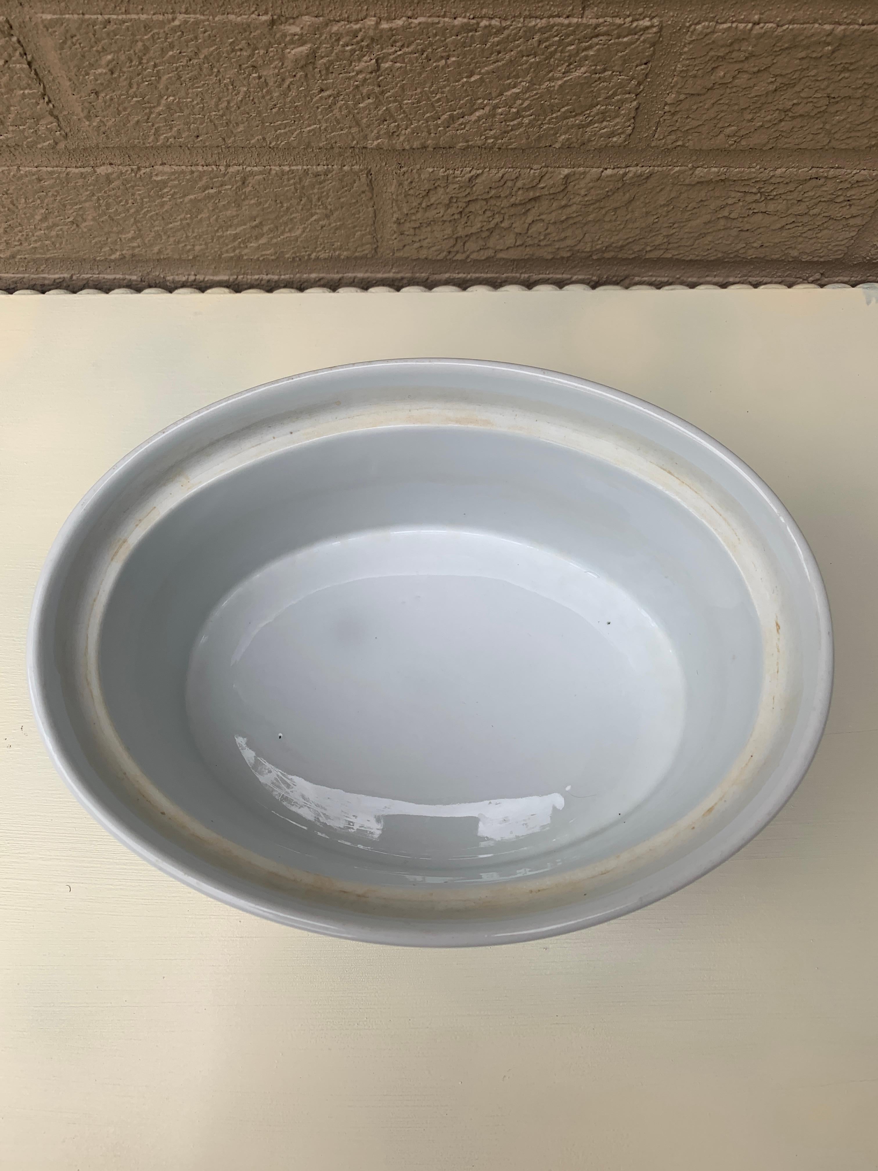Casseruola per conigli in ceramica Vintage French Country in vendita 4